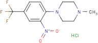 1-Methyl-4-[2-nitro-4-(trifluoromethyl)phenyl]piperazine hydrochloride