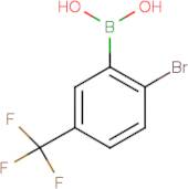2-Bromo-5-(trifluoromethyl)benzeneboronic acid