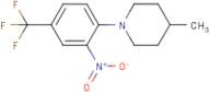 4-Methyl-1-[2-nitro-4-(trifluoromethyl)phenyl]piperidine