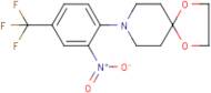 8-[2-Nitro-4-(trifluoromethyl)phenyl]-1,4-dioxa-8-azaspiro[4.5]decane