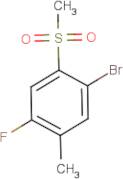 2-Bromo-5-fluoro-4-methylphenyl methyl sulphone