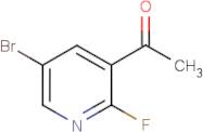 3-Acetyl-5-bromo-2-fluoropyridine