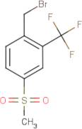 4-(Methylsulphonyl)-2-(trifluoromethyl)benzyl bromide