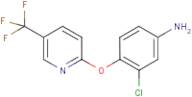 3-Chloro-4-{[5-(trifluoromethyl)pyridin-2-yl]oxy}aniline