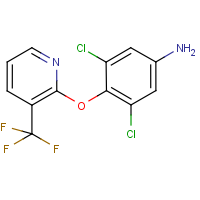 3,5-Dichloro-4-{[3-(trifluoromethyl)pyridin-2-yl]oxy}aniline