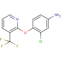 3-Chloro-4-{[3-(trifluoromethyl)pyridin-2-yl]oxy}aniline