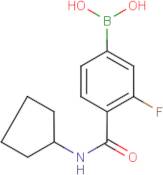 4-(Cyclopentylcarbamoyl)-3-fluorobenzeneboronic acid