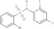 2-Bromo-N-(2,4-difluorophenyl)benzenesulphonamide