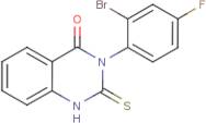 3-(2-Bromo-4-fluorophenyl)-2-thioxo-2,3-dihydro-1H-quinazolin-4-one