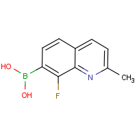 8-Fluoro-2-methylquinoline-7-boronic acid