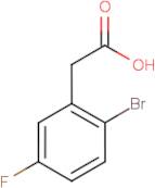 2-Bromo-5-fluorophenylacetic acid