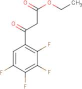 Ethyl 3-oxo-3-(2,3,4,5-tetrafluorophenyl)propanoate