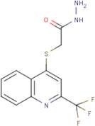 2-[2-(Trifluoromethyl)quinol-4-ylthio]acetic hydrazide