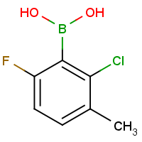 2-Chloro-6-fluoro-3-methylbenzeneboronic acid