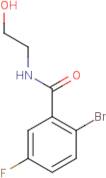 2-Bromo-5-fluoro-N-(2-hydroxyethyl)benzamide