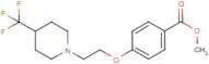 Methyl 4-{2-[4-(trifluoromethyl)piperidin-1-yl]ethoxy}benzoate