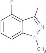 4-Fluoro-3-iodo-1-methyl-1H-indazole