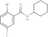 2-Bromo-N-cyclohexyl-5-fluorobenzamide