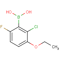 2-Chloro-3-ethoxy-6-fluorobenzeneboronic acid