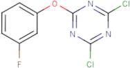 2,4-Dichloro-6-(3-fluorophenoxy)-1,3,5-triazine