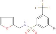 3-Bromo-5-[N-(fur-2-ylmethyl)sulphamoyl]benzotrifluoride