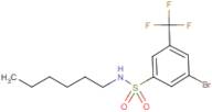 3-Bromo-5-(N-hexylsulphamoyl)benzotrifluoride