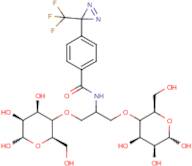 2-N-[4-(1-Azitrifluoroethyl)benzoyl]-1,3-bis-(D-mannos-4-yloxy)-2-propylamine