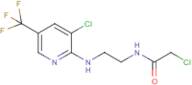 2-Chloro-N-(2-{[3-chloro-5-(trifluoromethyl)pyridin-2-yl]amino}ethyl)acetamide