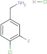 4-Chloro-3-fluorobenzylamine hydrochloride