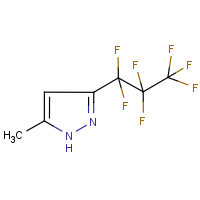 3-(Heptafluoropropyl)-5-methypyrazole