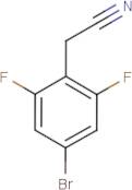 4-Bromo-2,6-difluorophenylacetonitrile
