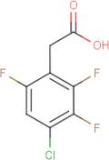 4-Chloro-2,3,6-trifluorophenylacetic acid