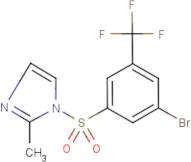 3-Bromo-5-[(2-methyl-1H-imidazol-1-yl)sulphonyl]benzotrifluoride