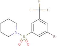 3-Bromo-5-(piperidin-1-ylsulphonyl)benzotrifluoride