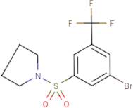 3-Bromo-5-(pyrrolidin-1-ylsulphonyl)benzotrifluoride