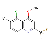 5-Chloro-4-methoxy-6-methyl-2-(trifluoromethyl)quinoline