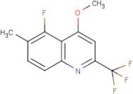 5-Fluoro-4-methoxy-6-methyl-2-(trifluoromethyl)quinoline