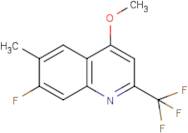 7-Fluoro-4-methoxy-6-methyl-2-(trifluoromethyl)quinoline