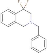 2-Benzyl-4,4-difluoro-1,2,3,4-tetrahydroisoquinoline