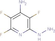 4-Amino-2-hydrazino-3,5,6-trifluoropyridine