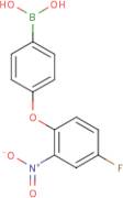 4-(4-Fluoro-2-nitrophenoxy)benzeneboronic acid