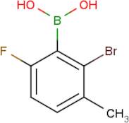2-Bromo-6-fluoro-3-methylbenzeneboronic acid