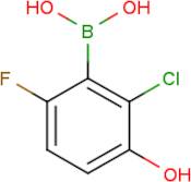 2-Chloro-6-fluoro-3-hydroxybenzeneboronic acid