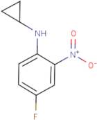 N-Cyclopropyl-4-fluoro-2-nitroaniline