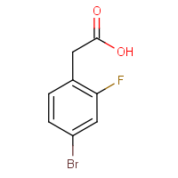 4-Bromo-2-fluorophenylacetic acid