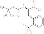 2-(Trifluoromethyl)-D-phenylalanine, N-BOC protected
