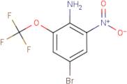 4-Bromo-2-nitro-6-(trifluoromethoxy)aniline