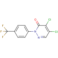 4,5-Dichloro-2-[4-(trifluoromethyl)phenyl]-2H-pyridazin-3-one