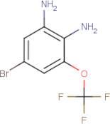 5-Bromo-3-(trifluoromethoxy)benzene-1,2-diamine