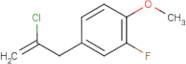 4-(2-Chloroallyl)-2-fluoroanisole